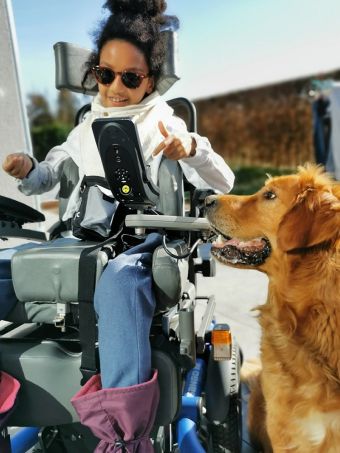 Chien pour personne à mobilité réduite Chien pour personne à mobilité réduite